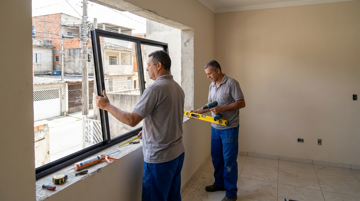 Esquadrias de Alumínio em Praia Grande‑SP